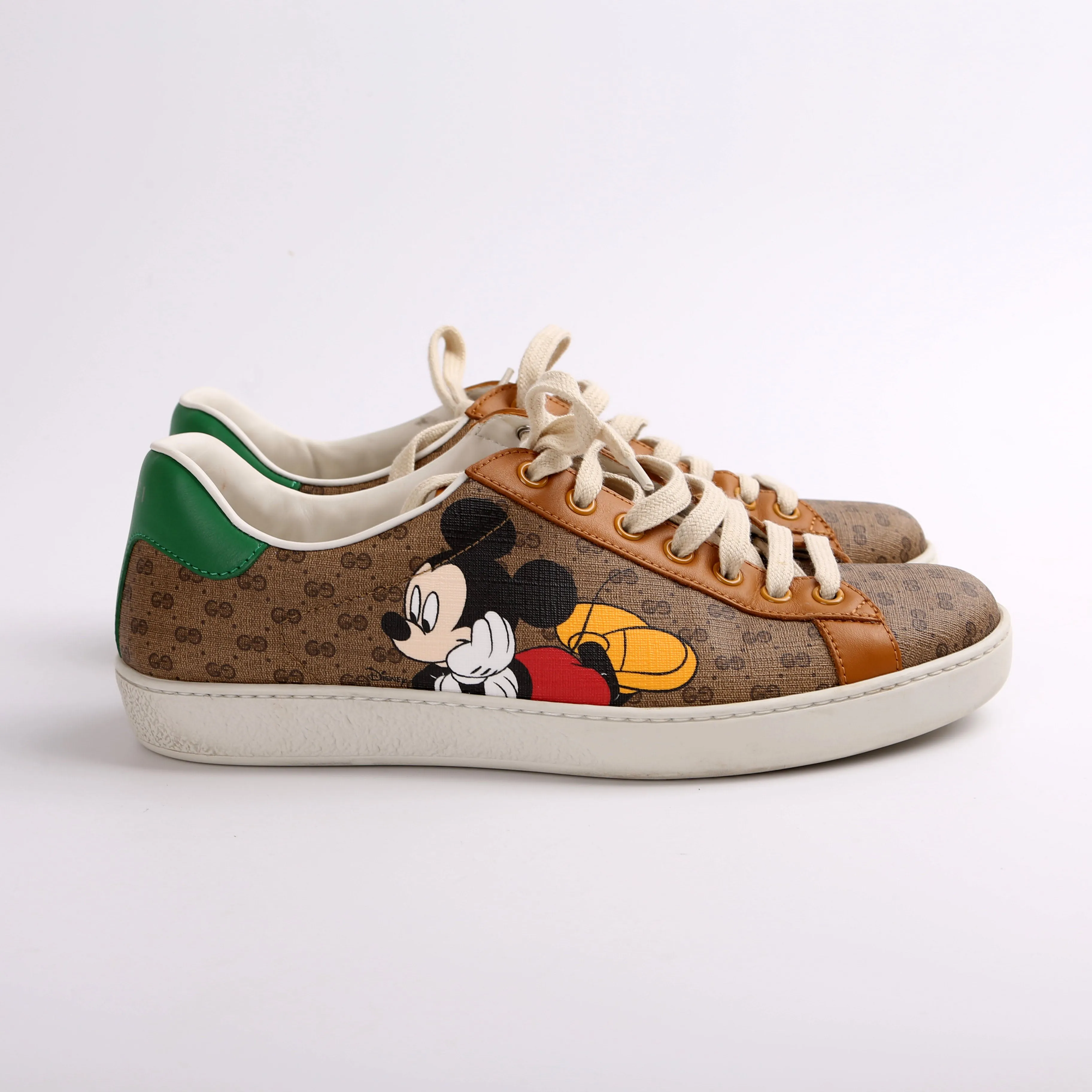 Ace Web Mickey Mouse Sneakers Size 36.5