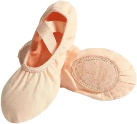 Ballet Shoes for Girls/Toddlers/Kids/Women, Canvas Yoga Shoes/Ballet Slippers for Dancing