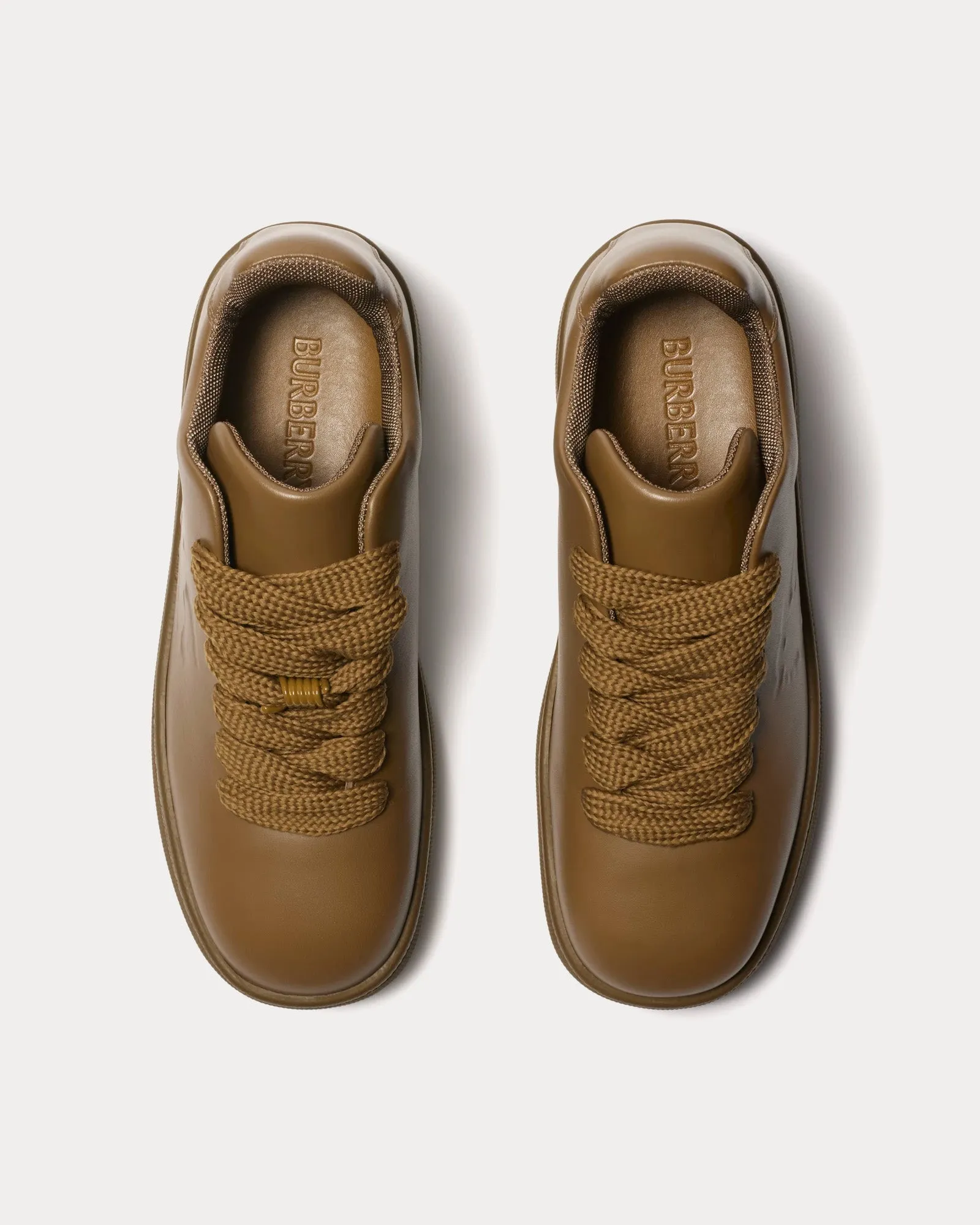 Box Leather Shrew Low Top Sneakers