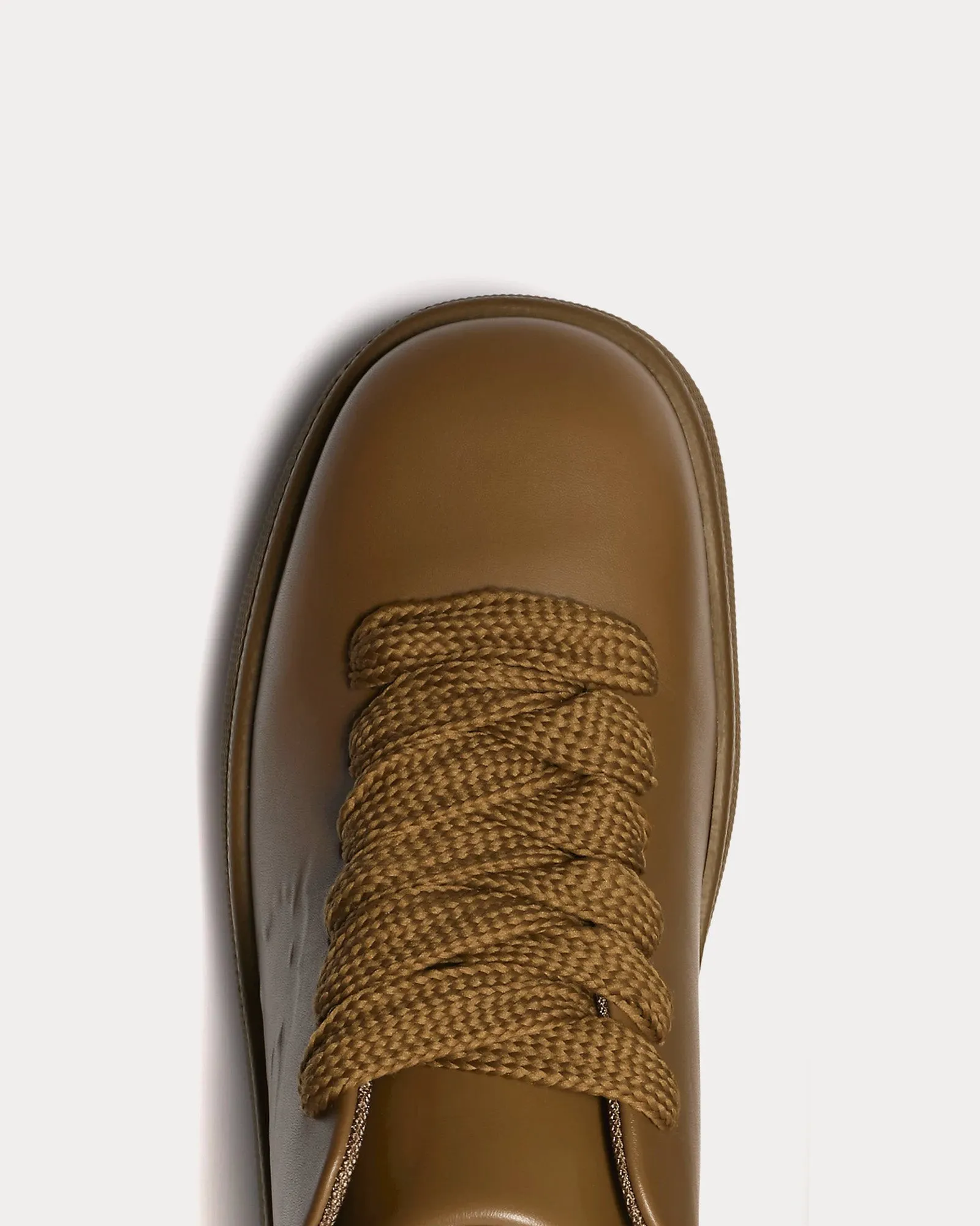 Box Leather Shrew Low Top Sneakers