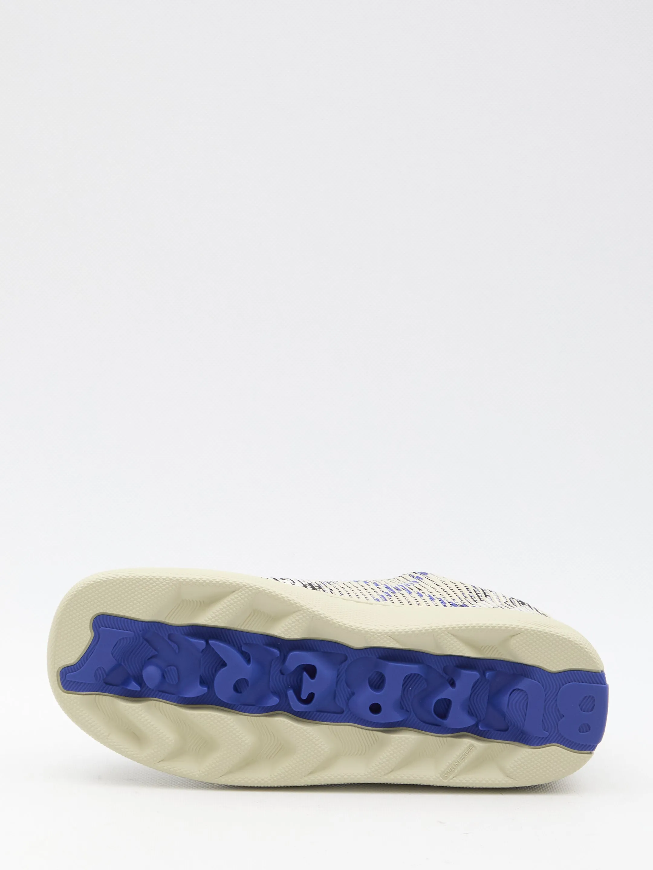 Burberry Check Knit Box Sneakers