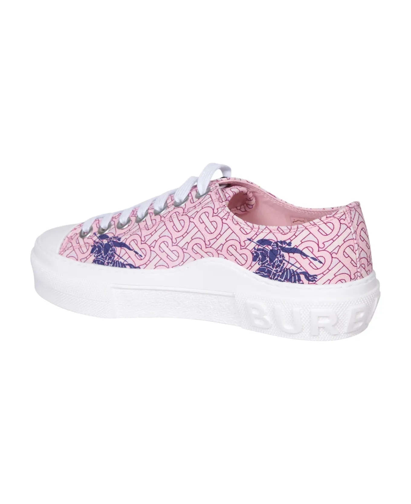 BURBERRY JACK EKD MONOGRAM PLATFORM SNEAKERS