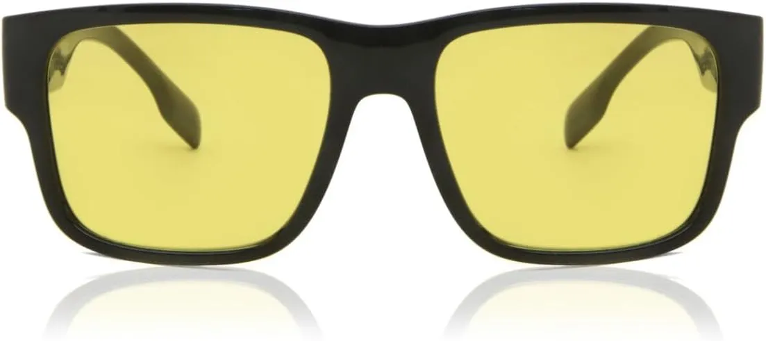 BURBERRY Sunglasses BE 4358 300185 Knight Black Yellow