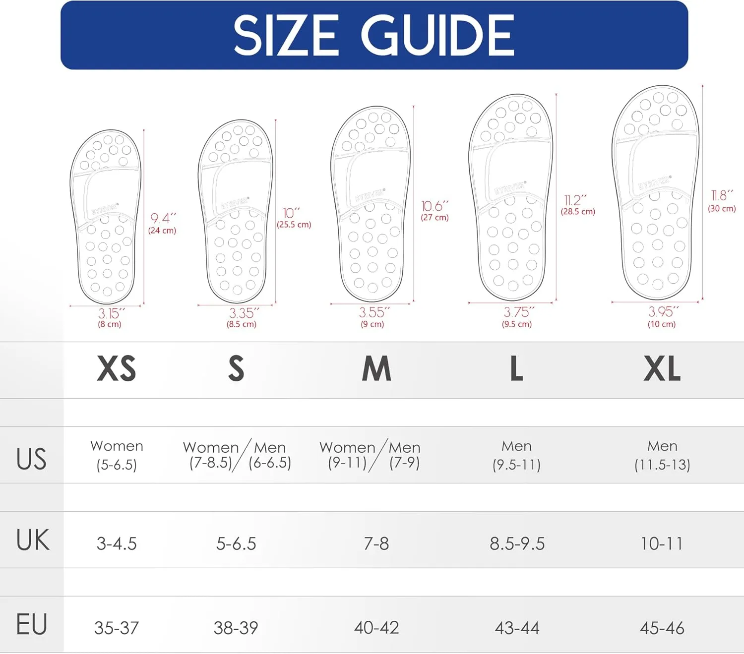 BYRIVER Portable Compact Travel Foot Massager, Acupuncture Ball Massage Flip Flops Slippers Tools, Destress Relaxation Gift for Men Women Dad Mom(03M)