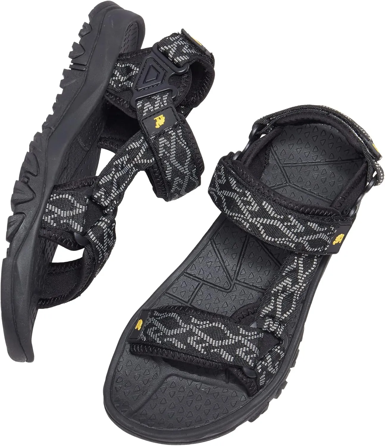 CAMELSPORTS Men??s Sandals Hiking Athletic Sandals Non-slip Water Sandals Comfortable Sport Sandals Open Toe Casual Beach Sandals