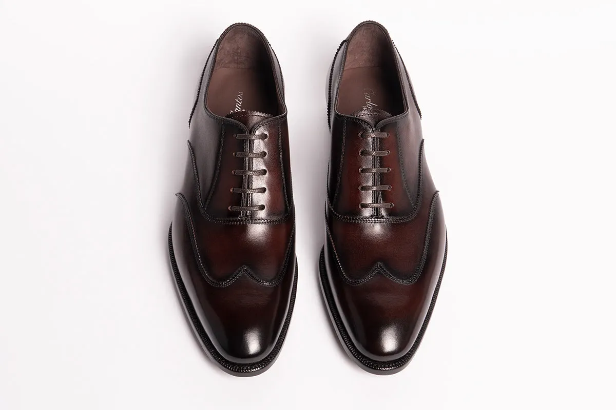 Carlos Santos Handgrade 9393 Austerity Brogue in Guimaraes Patina