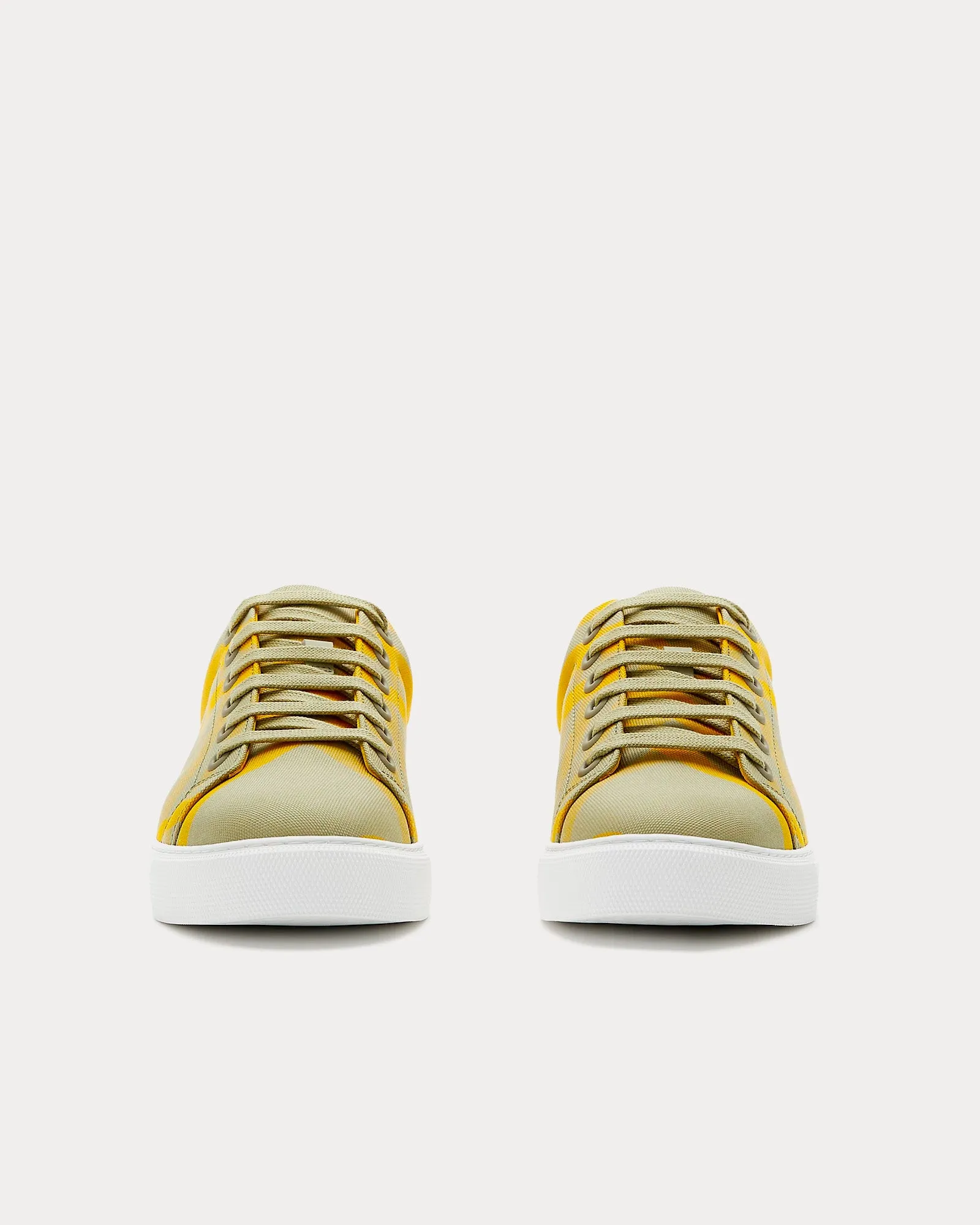 Check Cotton Hunter Low Top Sneakers