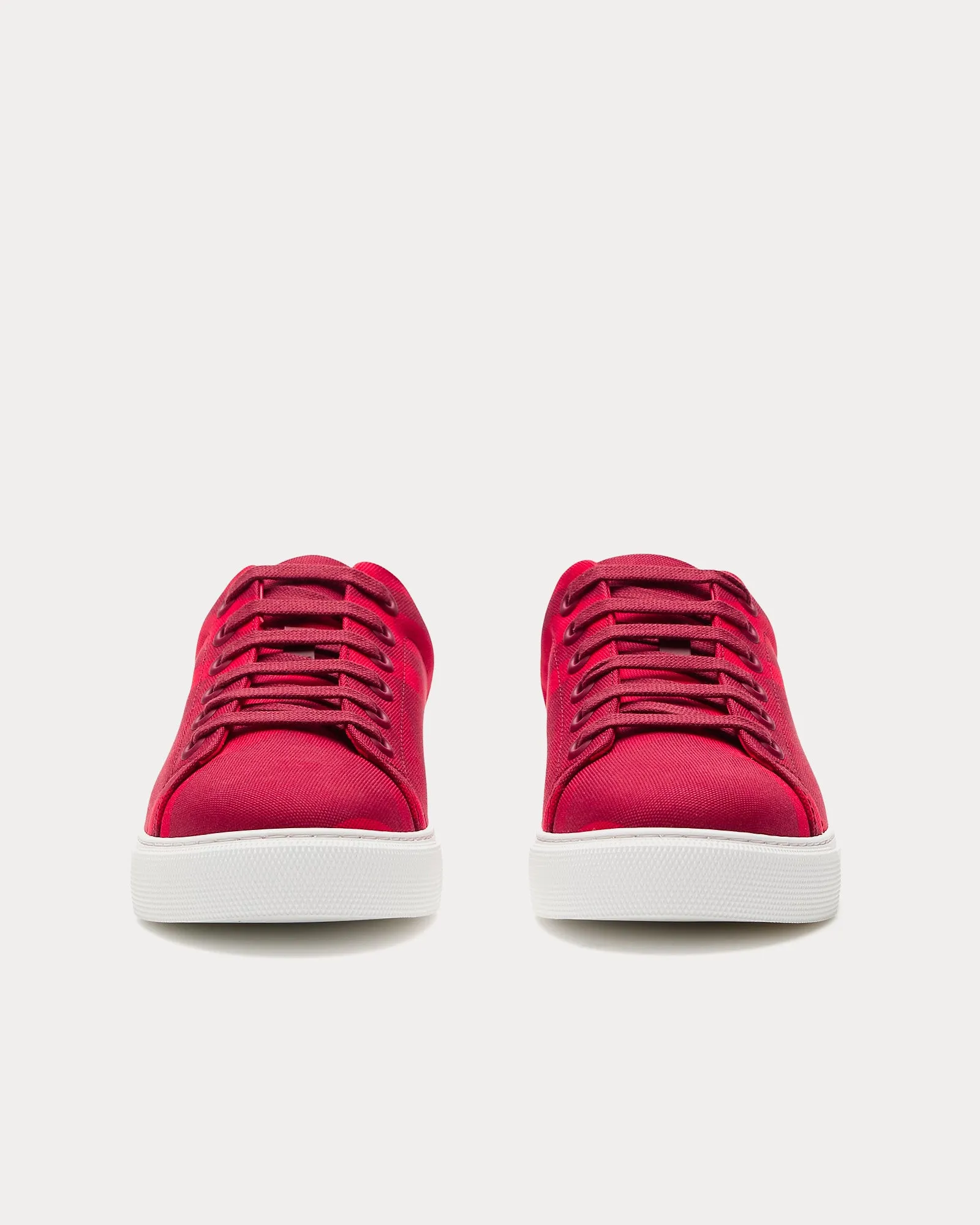 Check Cotton Ripple Low Top Sneakers