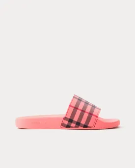 Check Print Candy Pink Slides