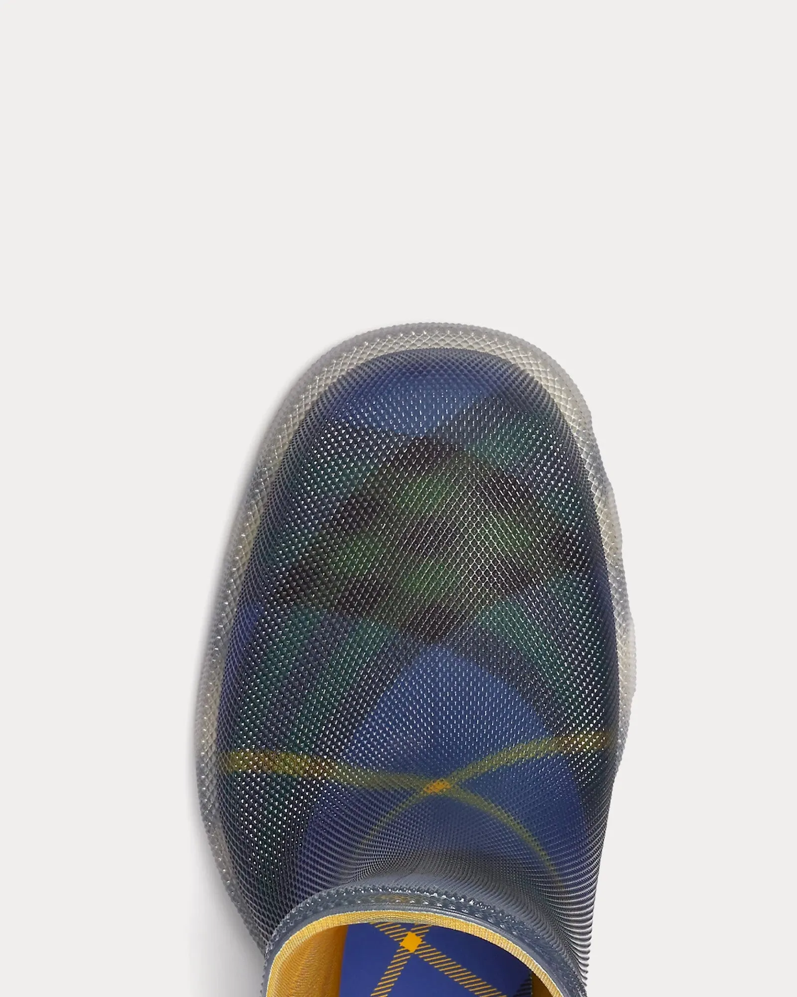 Check Rubber Marsh Bright Navy Low Boots