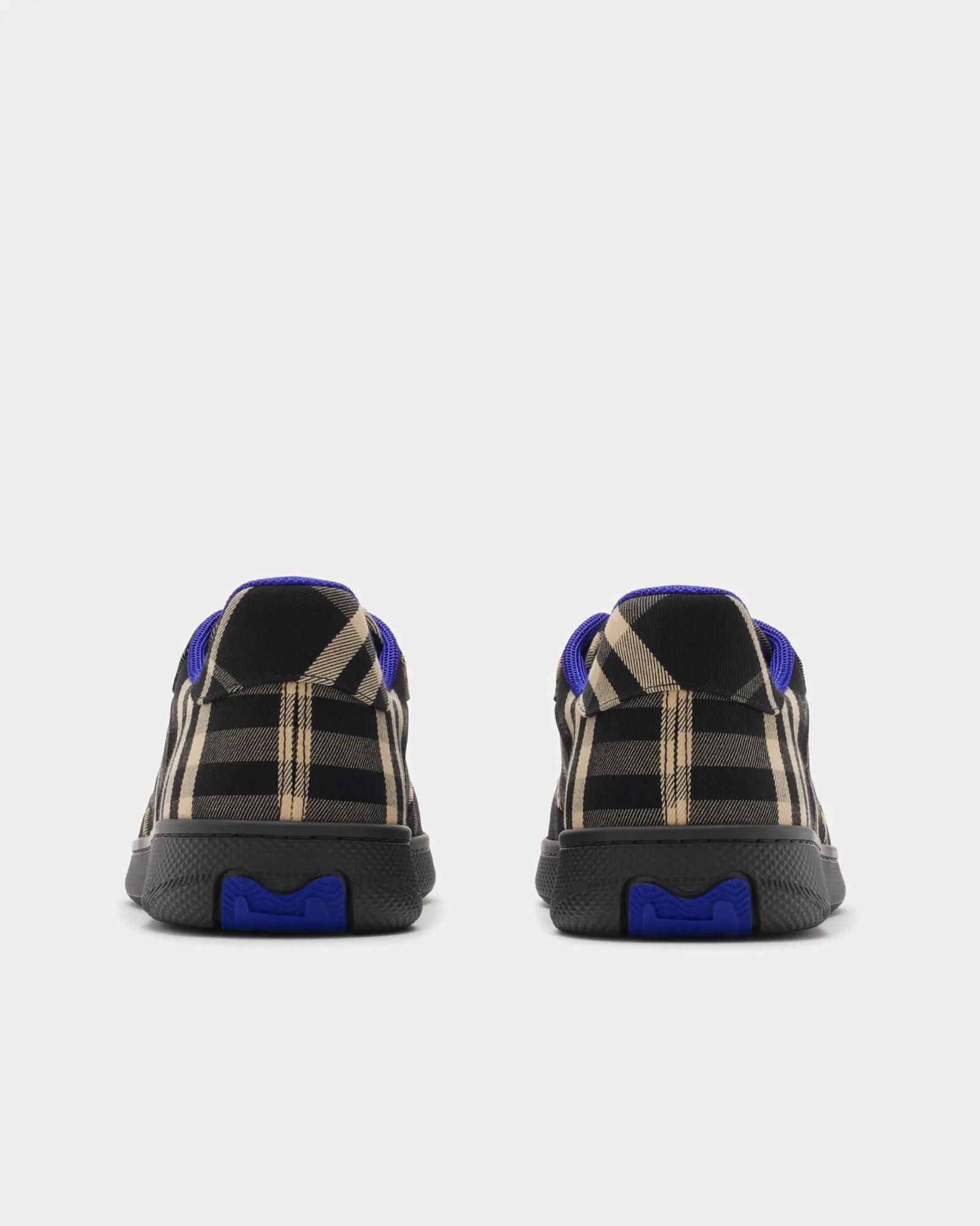 Check Terrace Black Low Top Sneakers