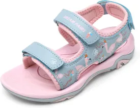 DREAM PAIRS Boys Girls Sandals Summer Outdoor Athletic Kids Sport Water Shoes for Toddler/Little Kid