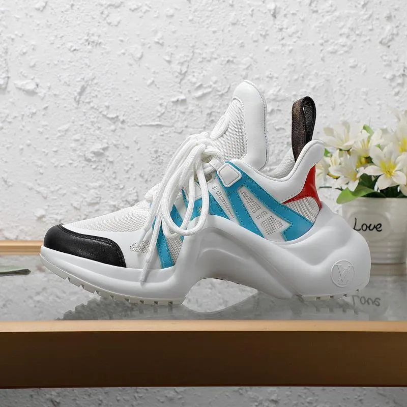 EI -LUV Archlight White Black Sneaker