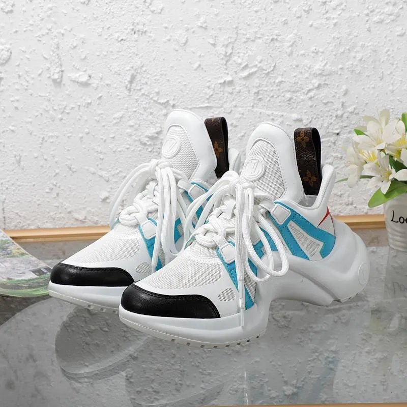 EI -LUV Archlight White Black Sneaker