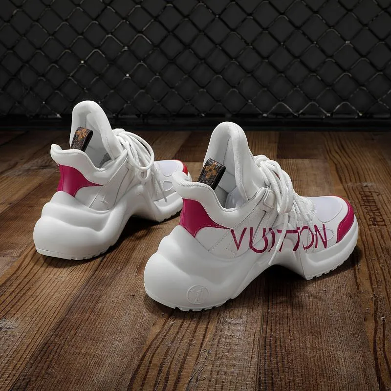 EI -LUV Archlight White Pink Sneaker