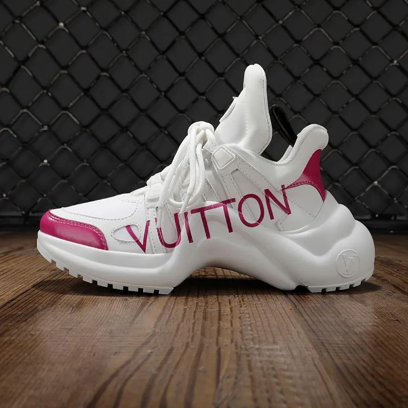 EI -LUV Archlight White Pink Sneaker