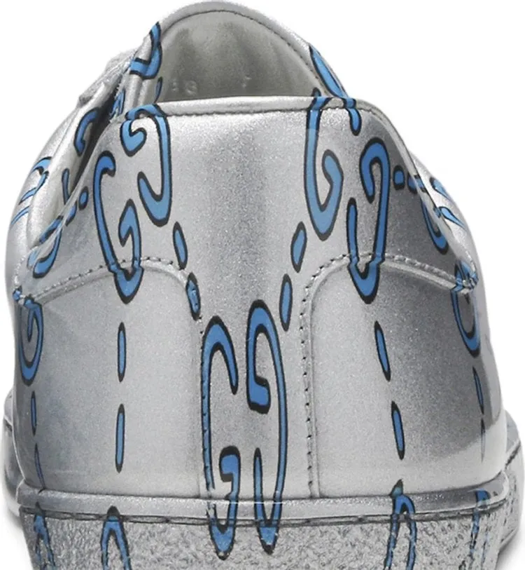 Gucci Ace Low GG Monogram sneakers, silver