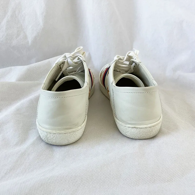 Gucci Embroidered Ace Sneakers