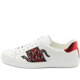Gucci New Ace GRG Snake Sneakers