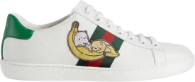Gucci Wmns Ace Bananya sneakers, white