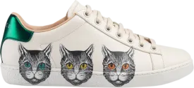 Gucci Wmns Ace Mystic Cat sneakers, white