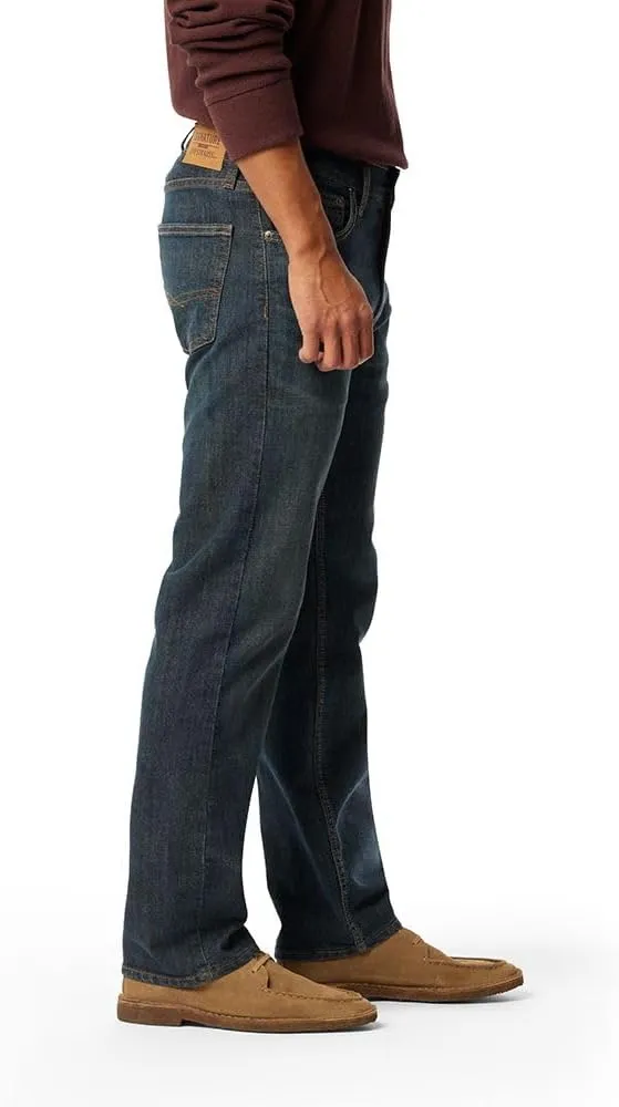 Levi Strauss Signature Gold Men's Regular Fit Flex Jeans (Available in Big & Tall)