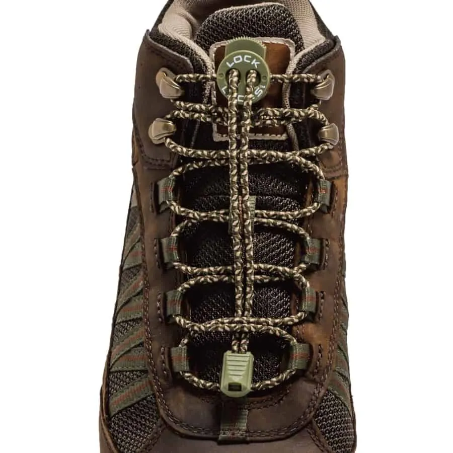 LOCK LACES - Boot Laces 72Inch Camo