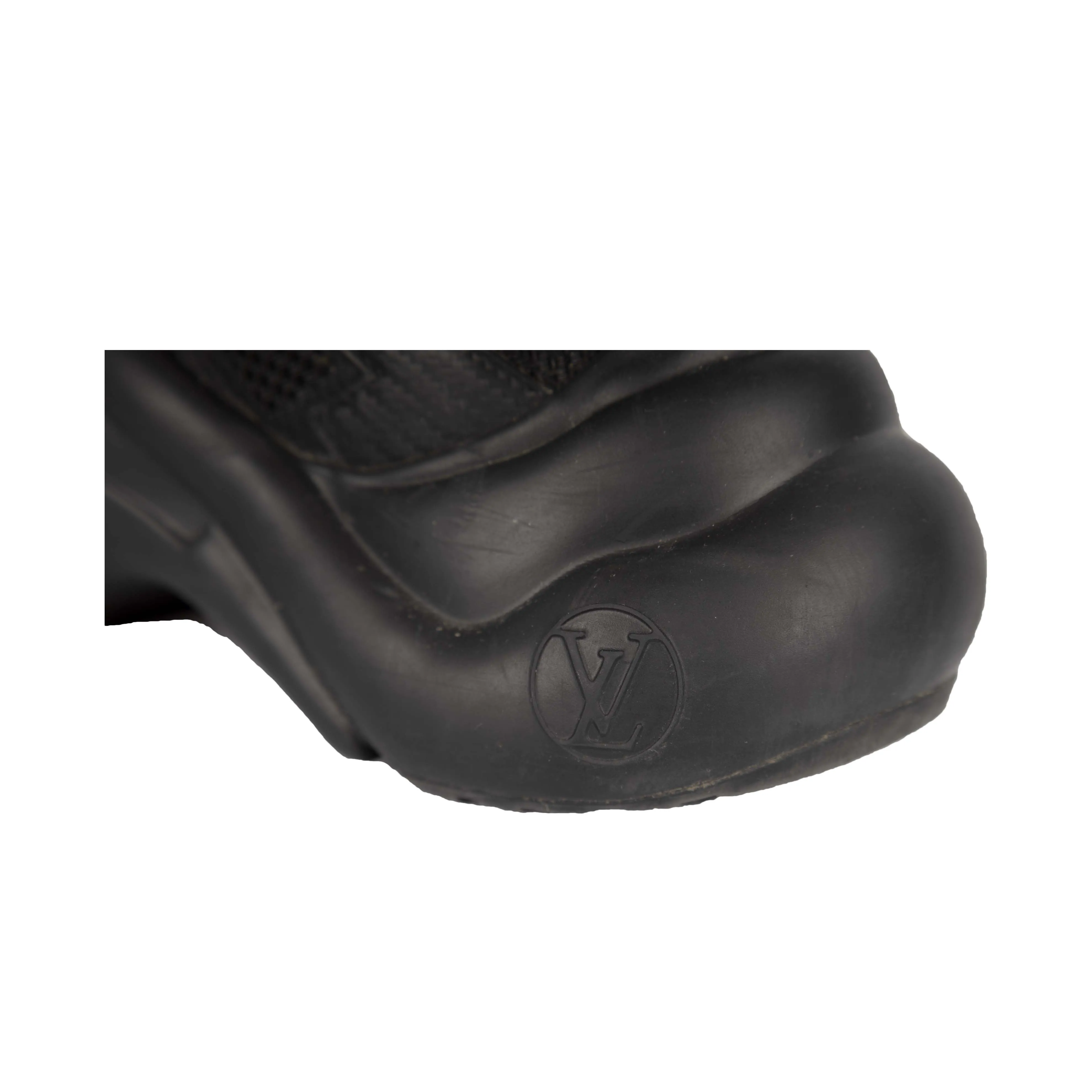 Louis Vuitton Black Archlight Sneakers - '20s