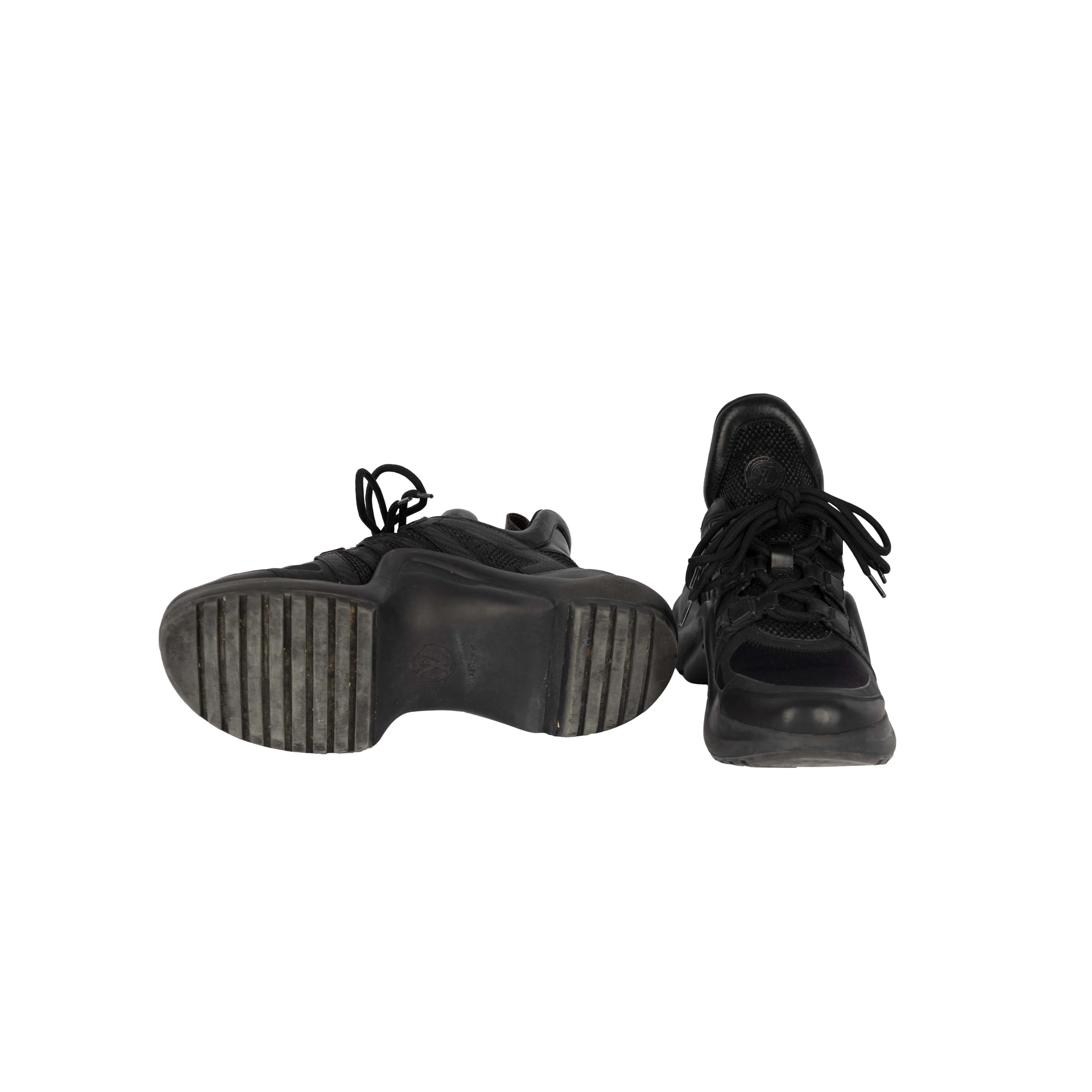 Louis Vuitton Black Archlight Sneakers - '20s