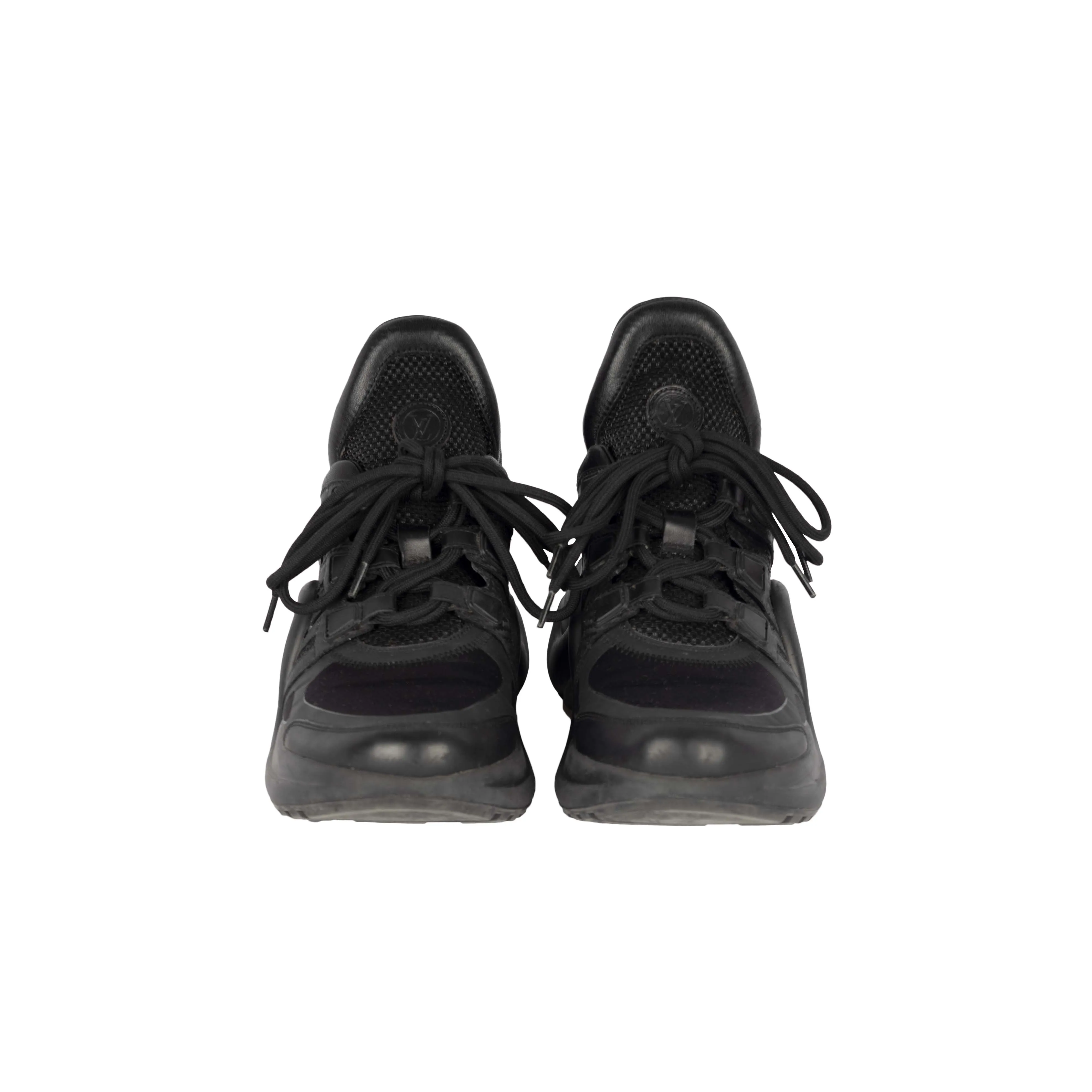 Louis Vuitton Black Archlight Sneakers - '20s