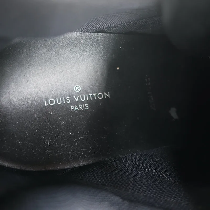 Louis Vuitton LV Archlight Sneakers Black Mesh & White Leather Size 38
