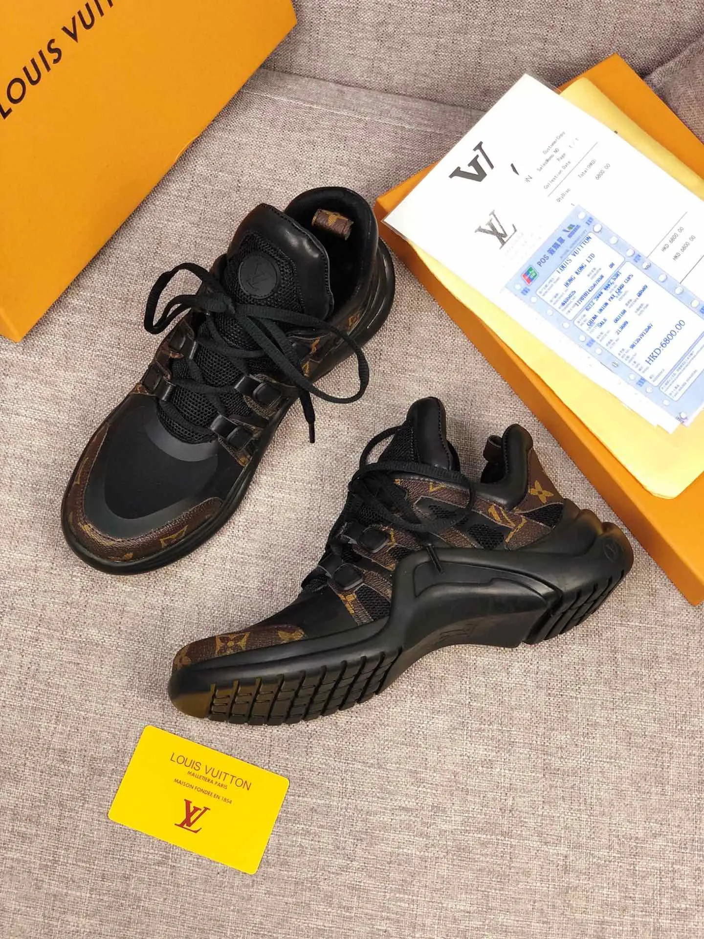 PT - LUV Archlight Black Brown Sneaker