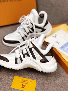 PT - LUV Archlight White Brown Sneaker