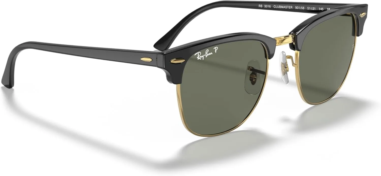 Ray-Ban RB3016 Clubmaster Square Sunglasses