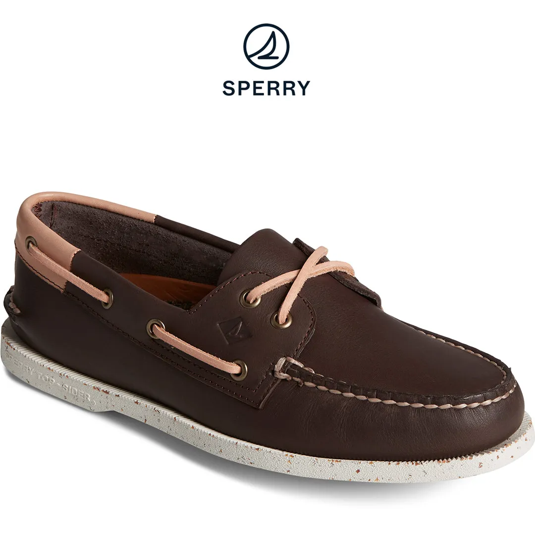 Sperry Men's Authentic Original™ Vegetable Re-Tanned Leather Boat Shoe Java (STS25186)