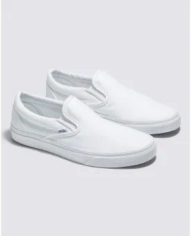 VANS UNISEX Classic Slip-On Shoe (True White)